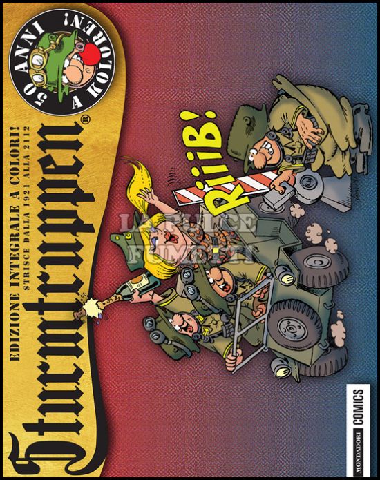 STURMTRUPPEN 50 ANNI A KOLOREN! - EDIZIONE INTEGRALE A COLORI #    11 - STRISCE DALLA 1921 ALLA 2112